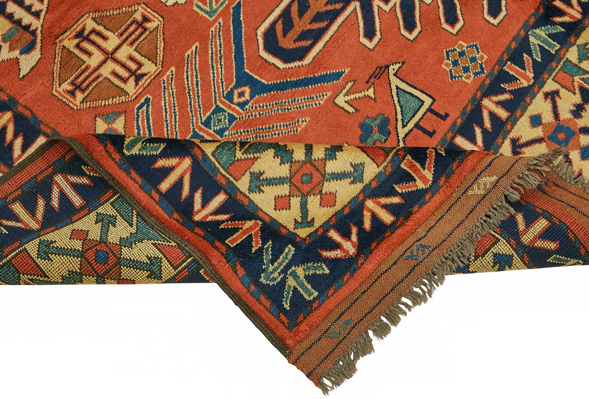 7x8 Hand-Knotted Wool Oushak Rug - 49108