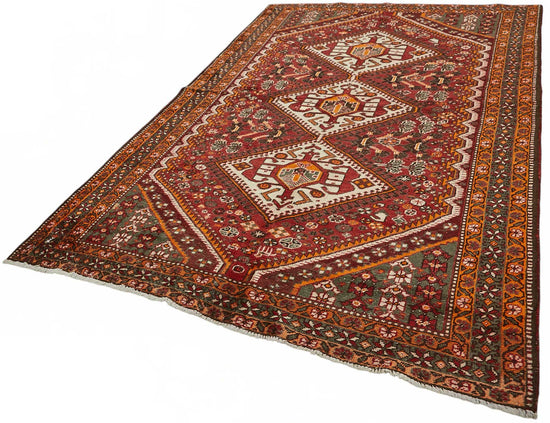 7x10 Hand-Knotted Wool Oushak Rug - 49109