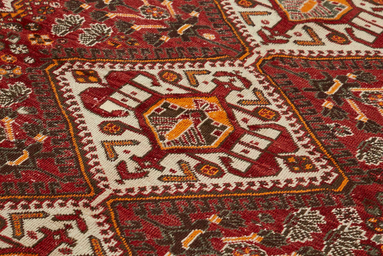 7x10 Hand-Knotted Wool Oushak Rug - 49109