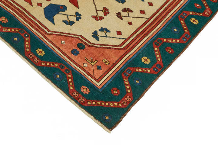 7x9 Hand-Knotted Wool Oushak Rug - 49110