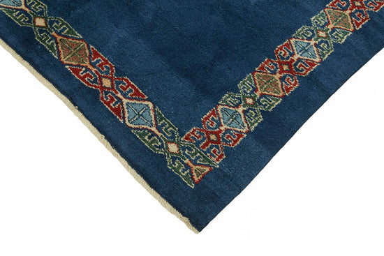 6x8 Hand-Knotted Wool Oushak Rug - 49111