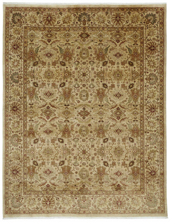 8x10 Hand-Knotted Wool Oushak Rug - 49114