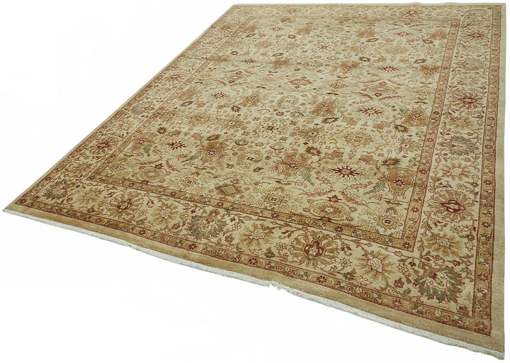 8x10 Hand-Knotted Wool Oushak Rug - 49114