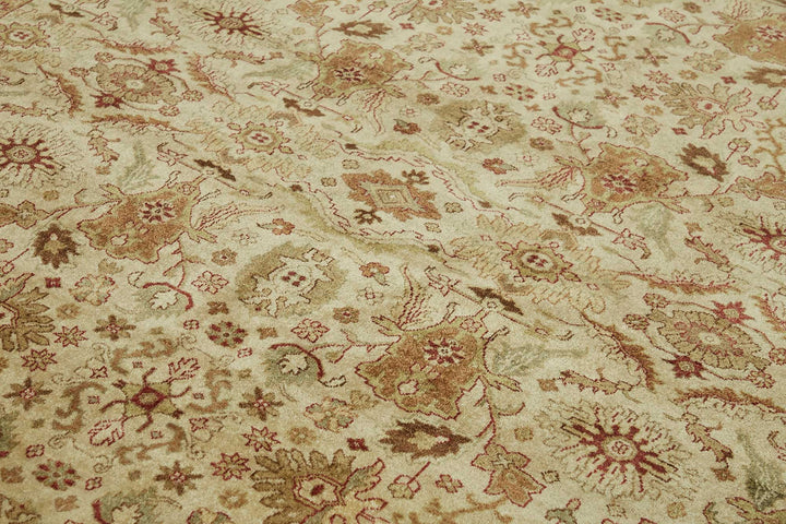 8x10 Hand-Knotted Wool Oushak Rug - 49114