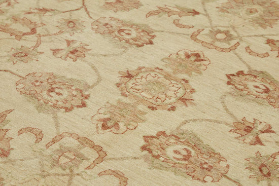 8x10 Hand-Knotted Wool Oushak Rug - 49117