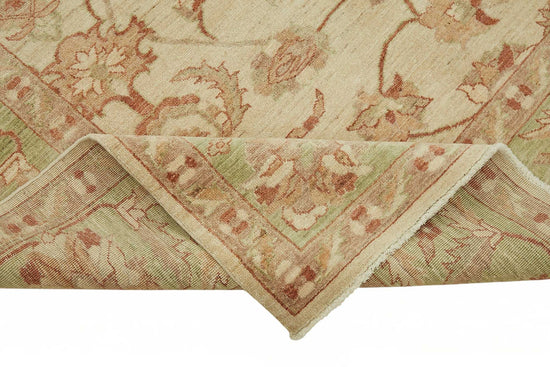 8x10 Hand-Knotted Wool Oushak Rug - 49117