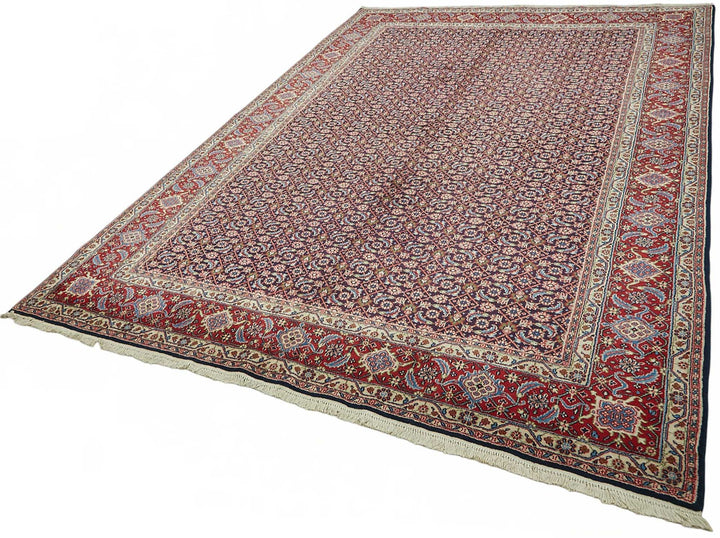 7x10 Hand-Knotted Wool Oushak Rug - 49118