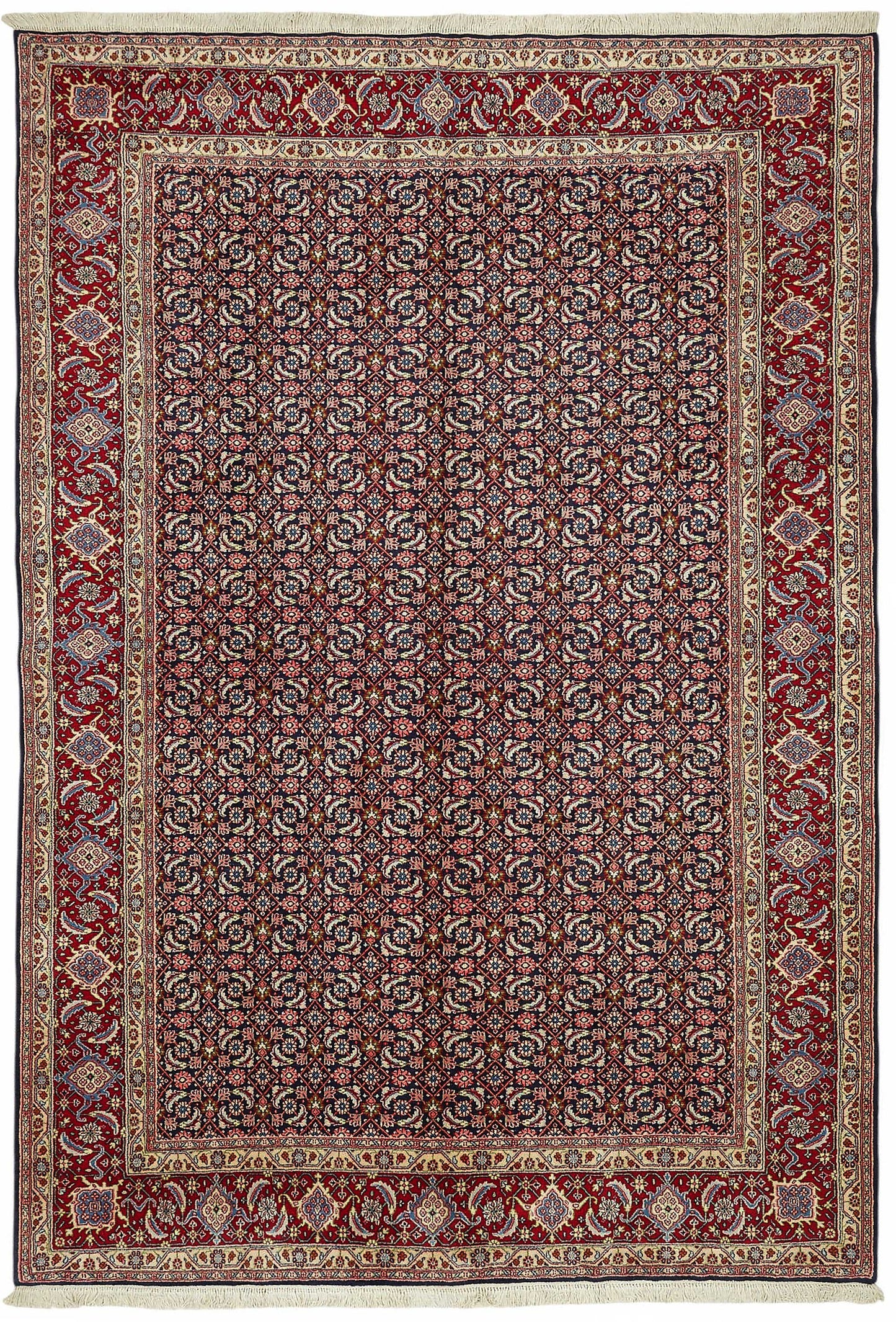 7x10 Hand-Knotted Wool Oushak Rug - 49119
