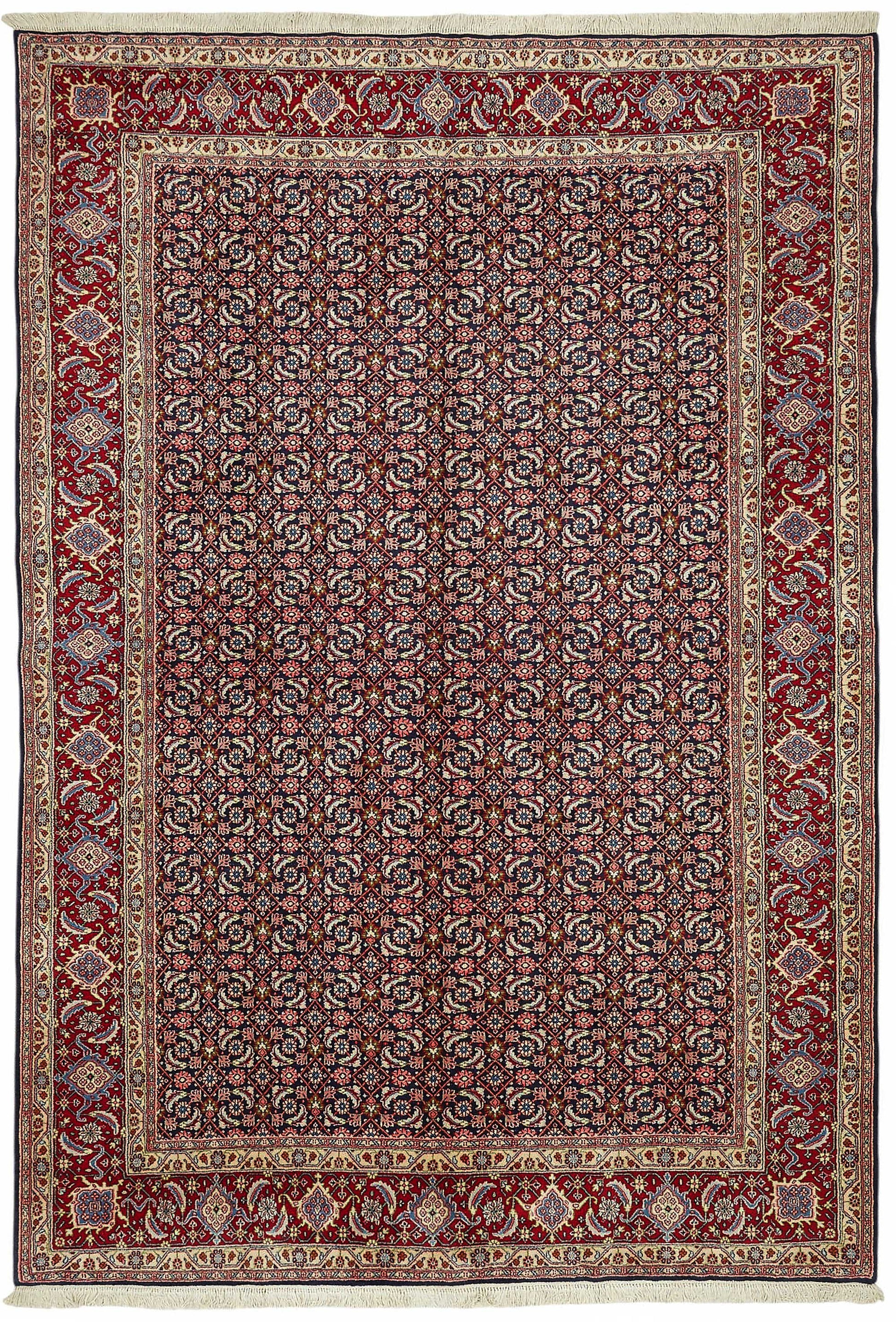 7x10 Hand-Knotted Wool Oushak Rug - 49119