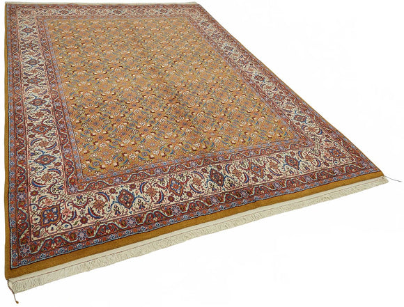 6x9 Hand-Knotted Wool Oushak Rug - 49120