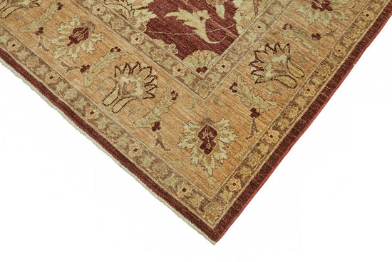 7x9 Hand-Knotted Wool Oushak Rug - 49122