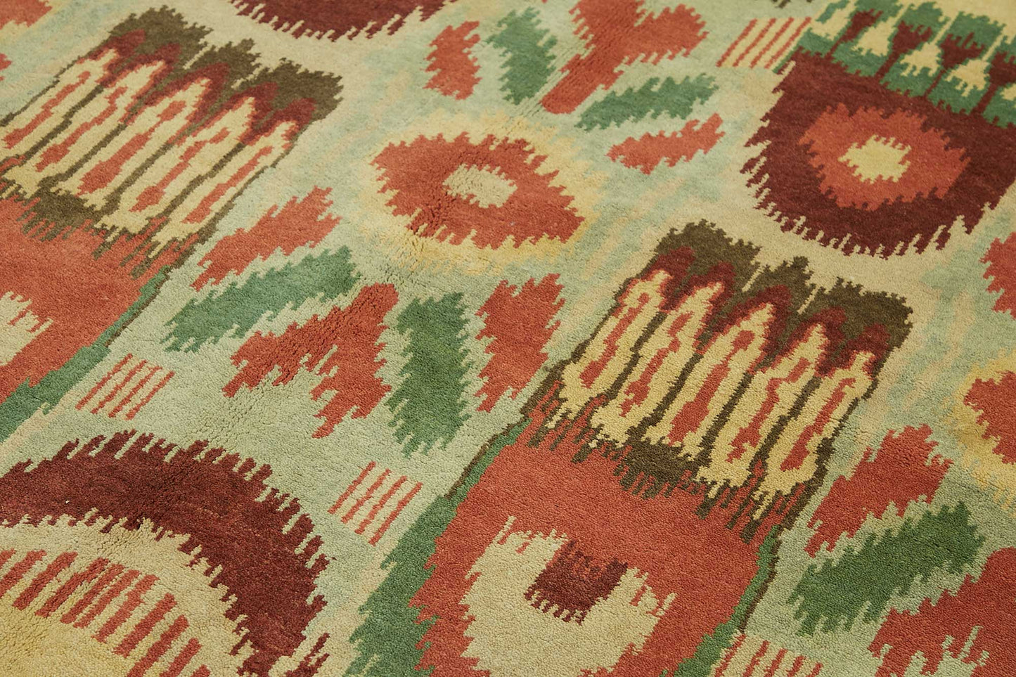 6x9 Multicolor Oushak Rug - 49125