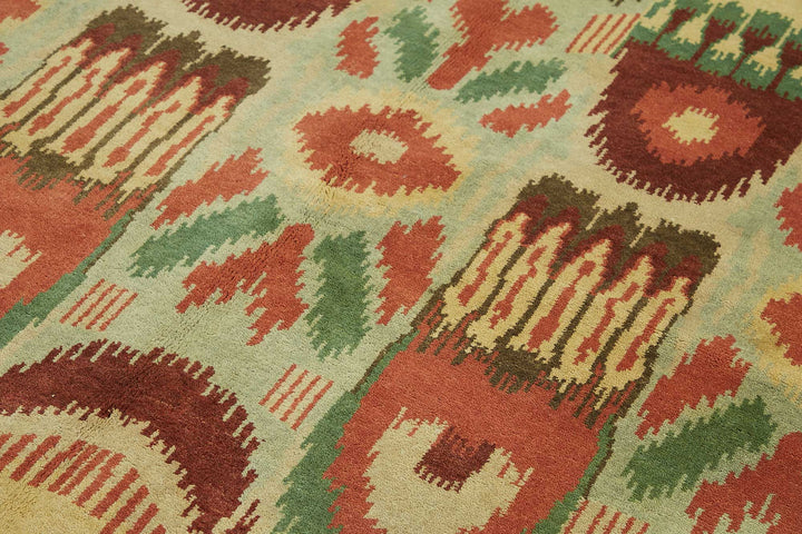 6x9 Multicolor Oushak Rug - 49125