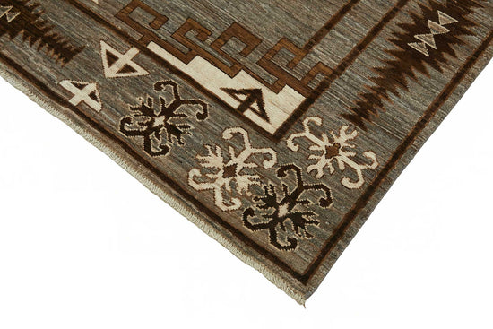 6x10 Hand-Knotted Wool Oushak Rug - 49126