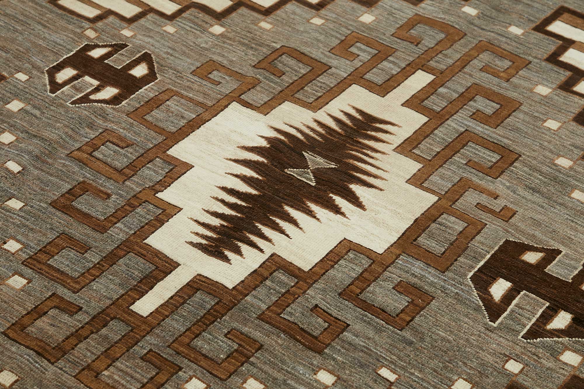6x10 Hand-Knotted Wool Oushak Rug - 49126