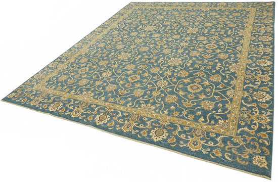8x10 Hand-Knotted Wool Oushak Rug - 49127