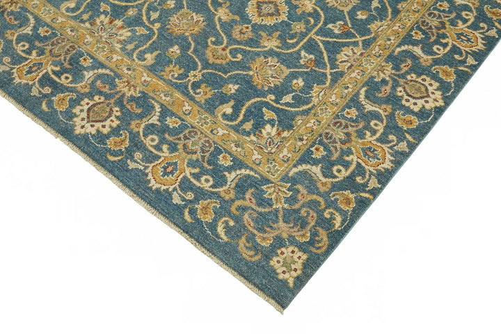 8x10 Hand-Knotted Wool Oushak Rug - 49127