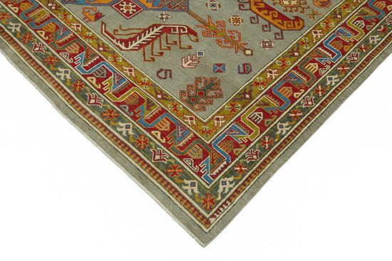 8x10 Hand-Knotted Wool Oushak Rug - 49128