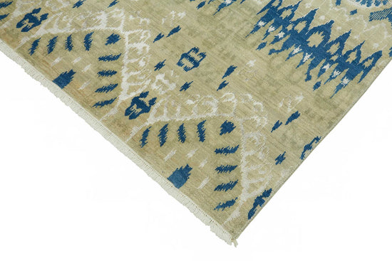 8x10 Hand-Knotted Wool Oushak Rug - 49129