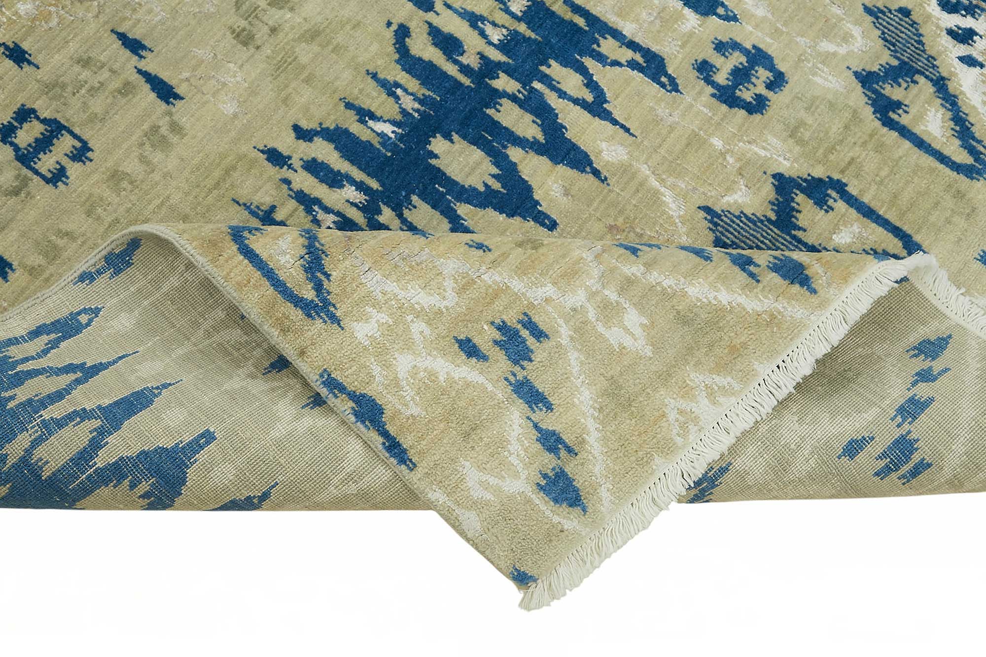 8x10 Hand-Knotted Wool Oushak Rug - 49129
