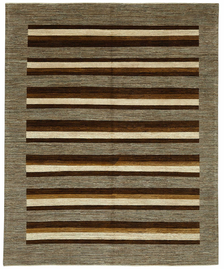 8x10 Hand-Knotted Wool Oushak Rug - 49130