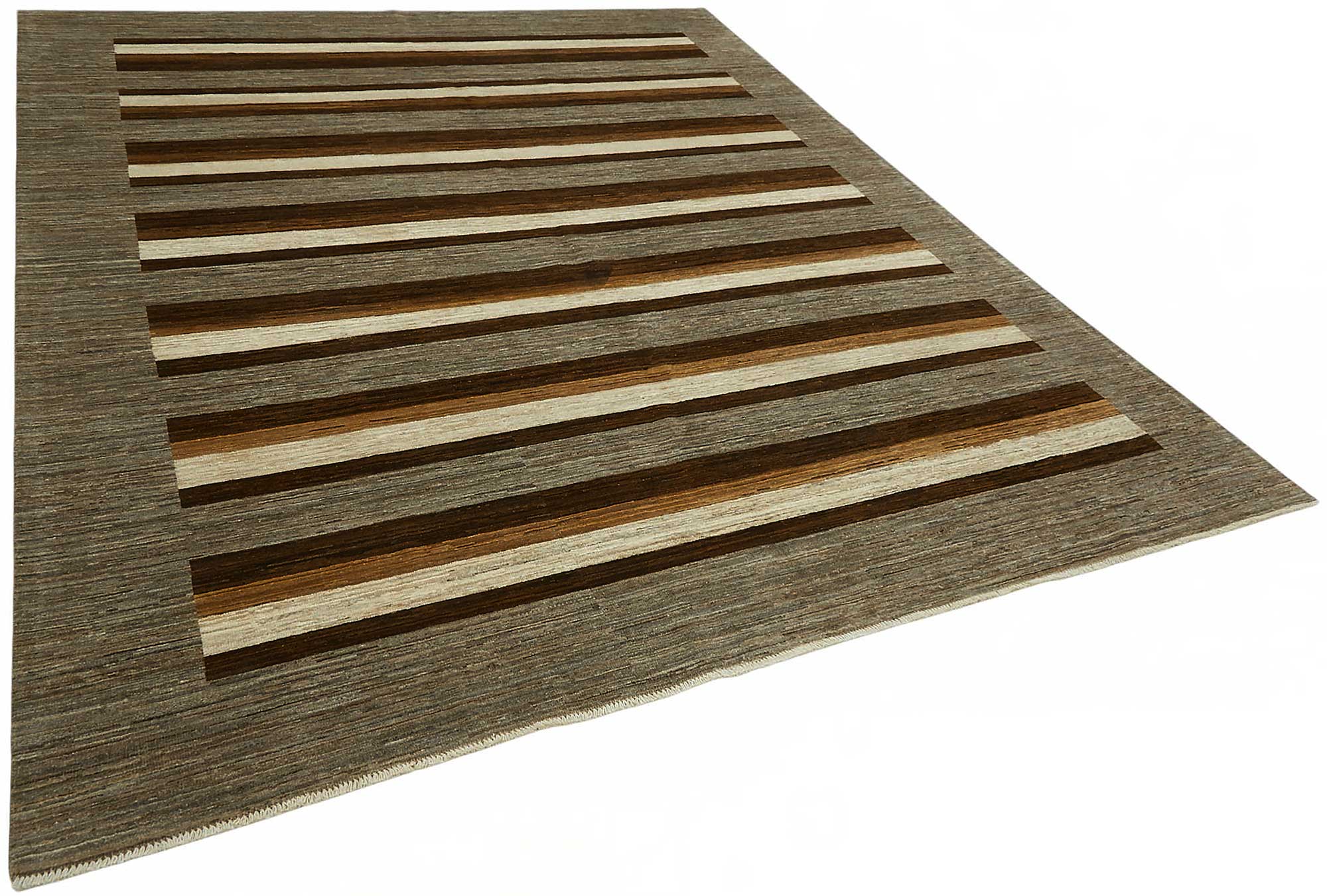 8x10 Hand-Knotted Wool Oushak Rug - 49130