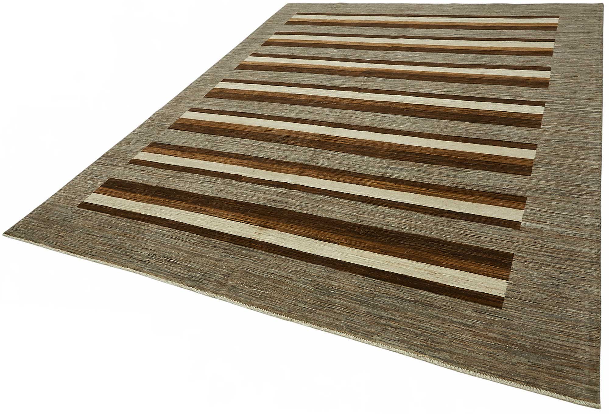 8x10 Hand-Knotted Wool Oushak Rug - 49130