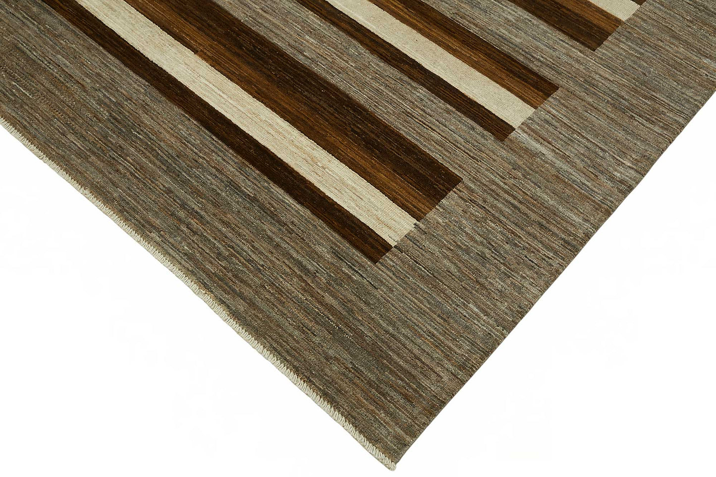 8x10 Hand-Knotted Wool Oushak Rug - 49130