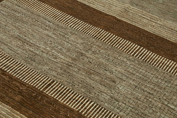 6x10 Hand-Knotted Wool Oushak Rug - 49132