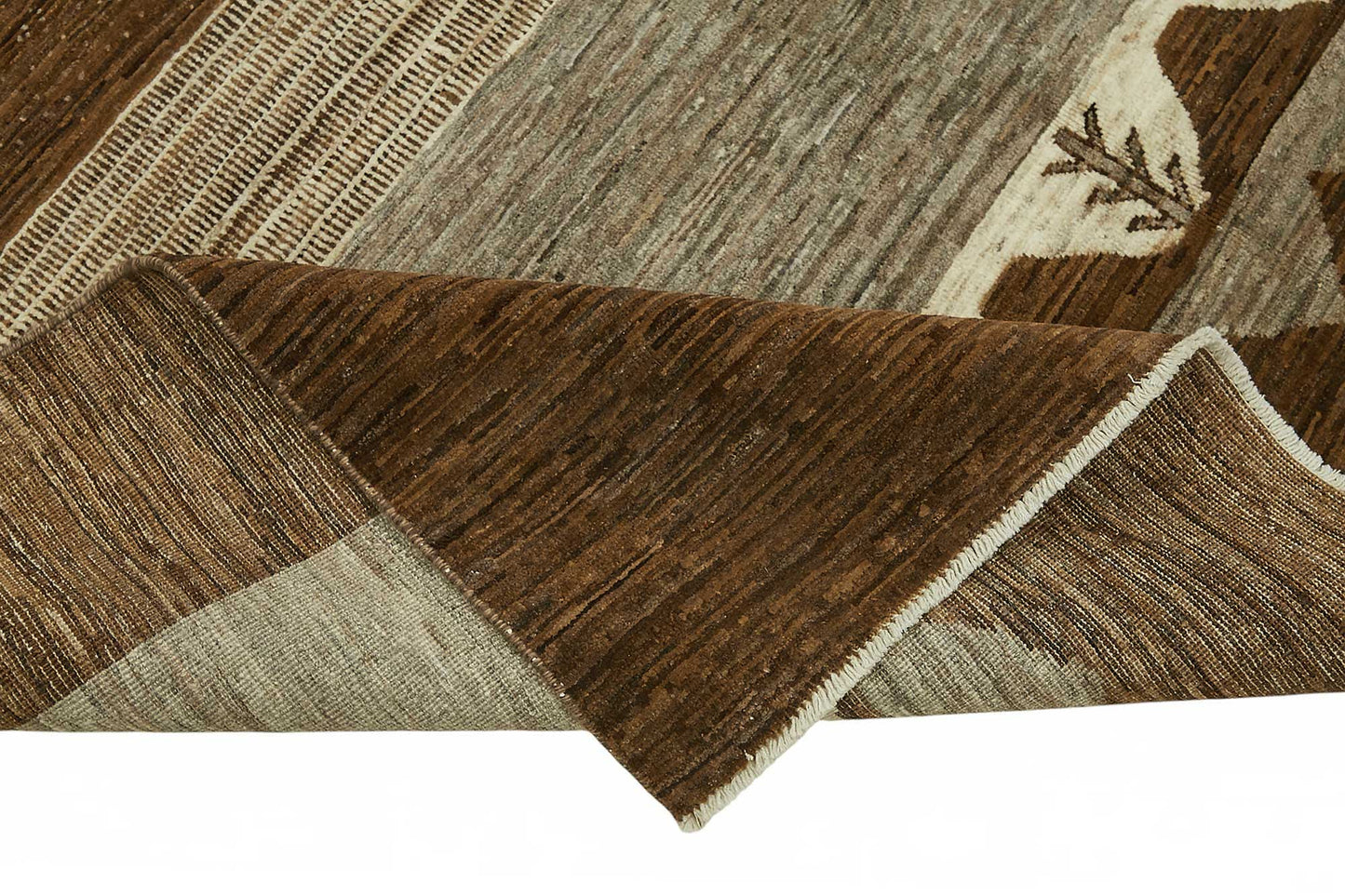 6x10 Hand-Knotted Wool Oushak Rug - 49132