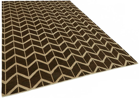 6x10 Hand-Knotted Wool Oushak Rug - 49133