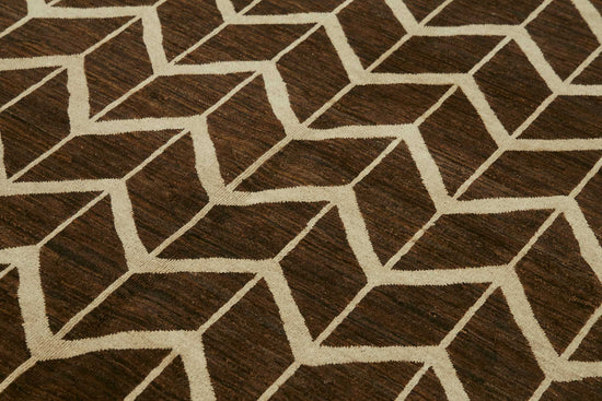 6x10 Hand-Knotted Wool Oushak Rug - 49133