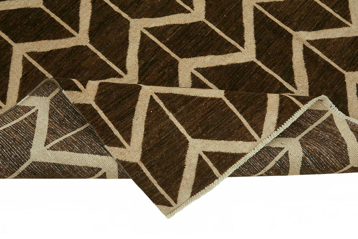 6x10 Hand-Knotted Wool Oushak Rug - 49133