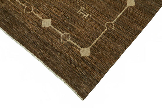 7x10 Hand-Knotted Wool Oushak Rug - 49134