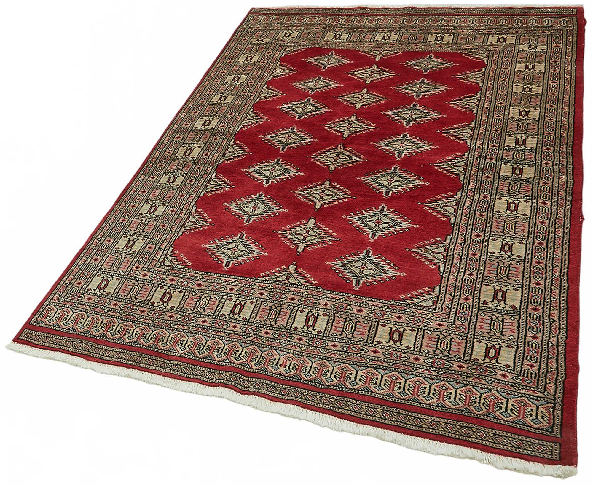 4x6 Red Small Oushak Rug - 49135
