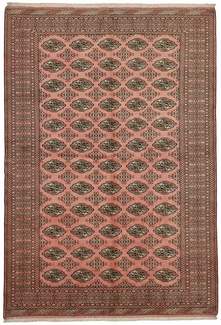 7x9 Hand-Knotted Wool Oushak Rug - 49136