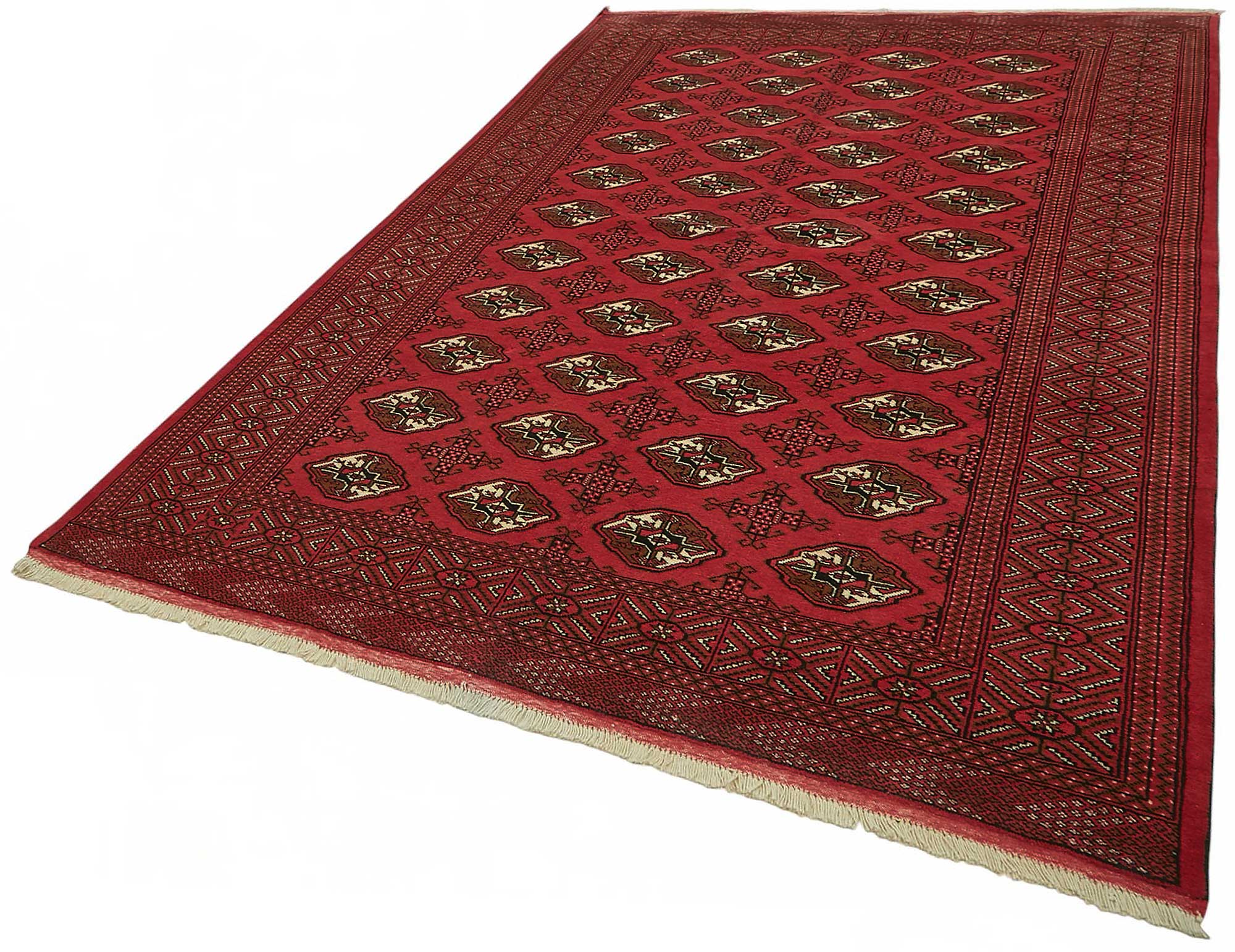 5x8 Hand-Knotted Wool Oushak Rug - 49137