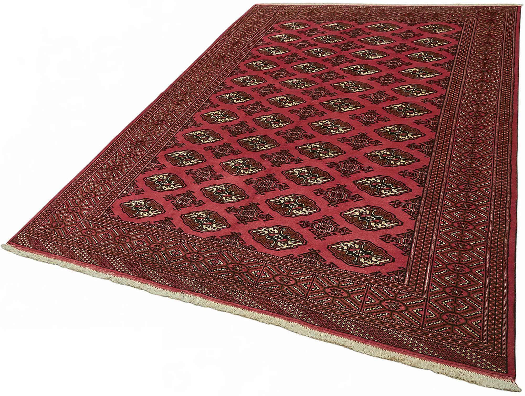 7x9 Hand-Knotted Wool Oushak Rug - 49138