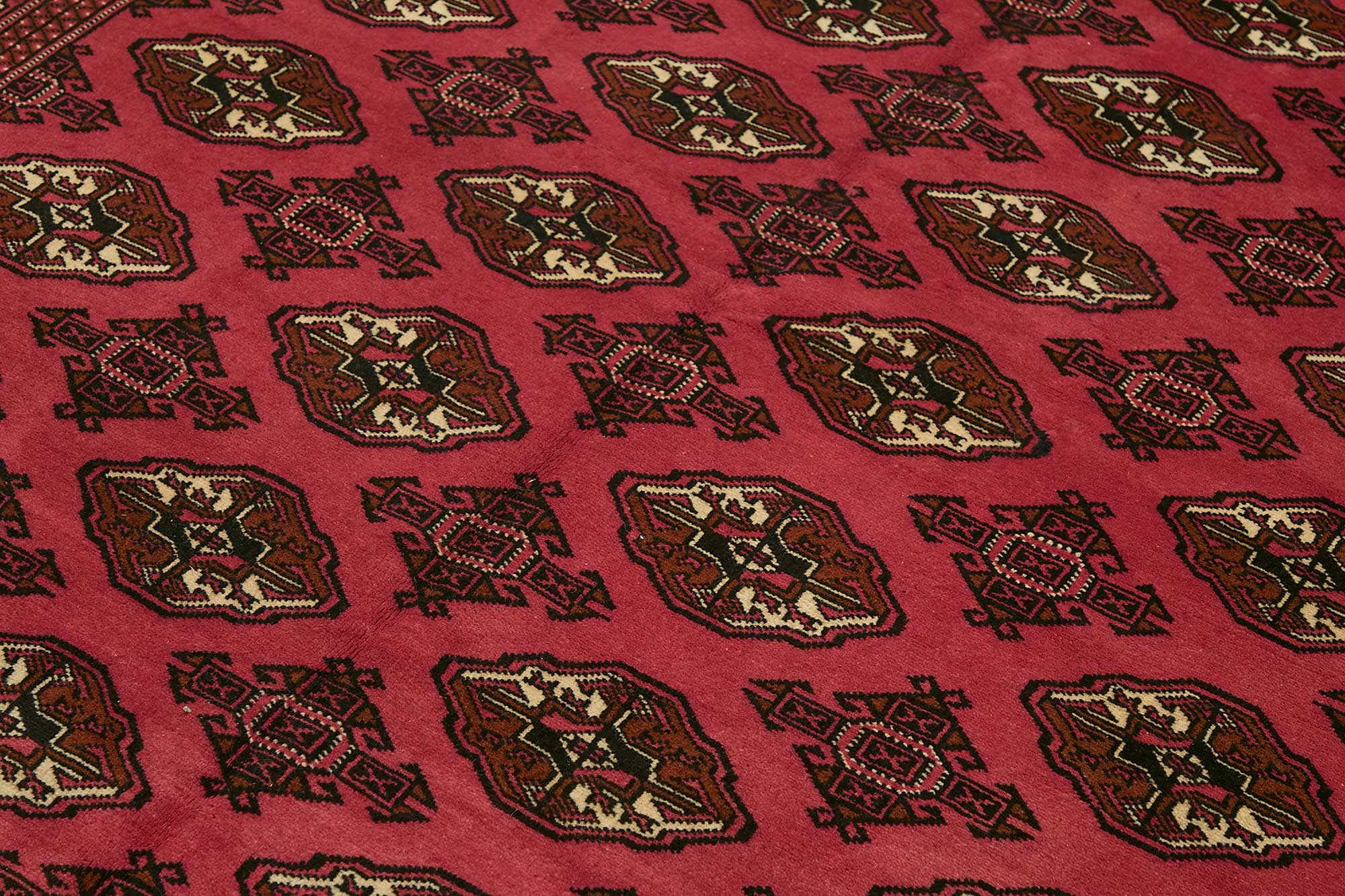 7x9 Hand-Knotted Wool Oushak Rug - 49138
