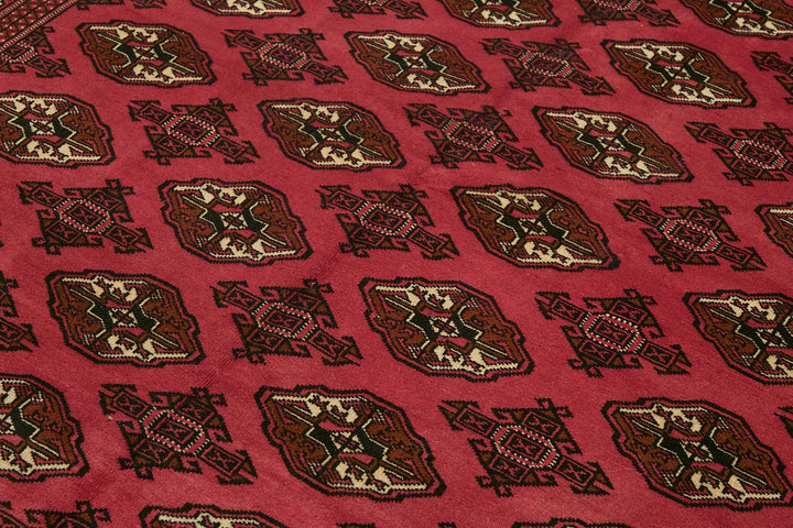 7x9 Hand-Knotted Wool Oushak Rug - 49138