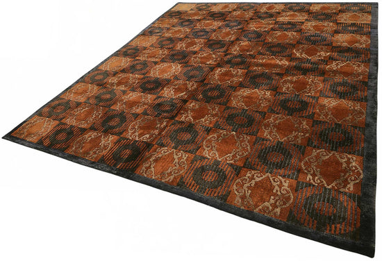8x10 Hand-Knotted Oushak Rug - 49140