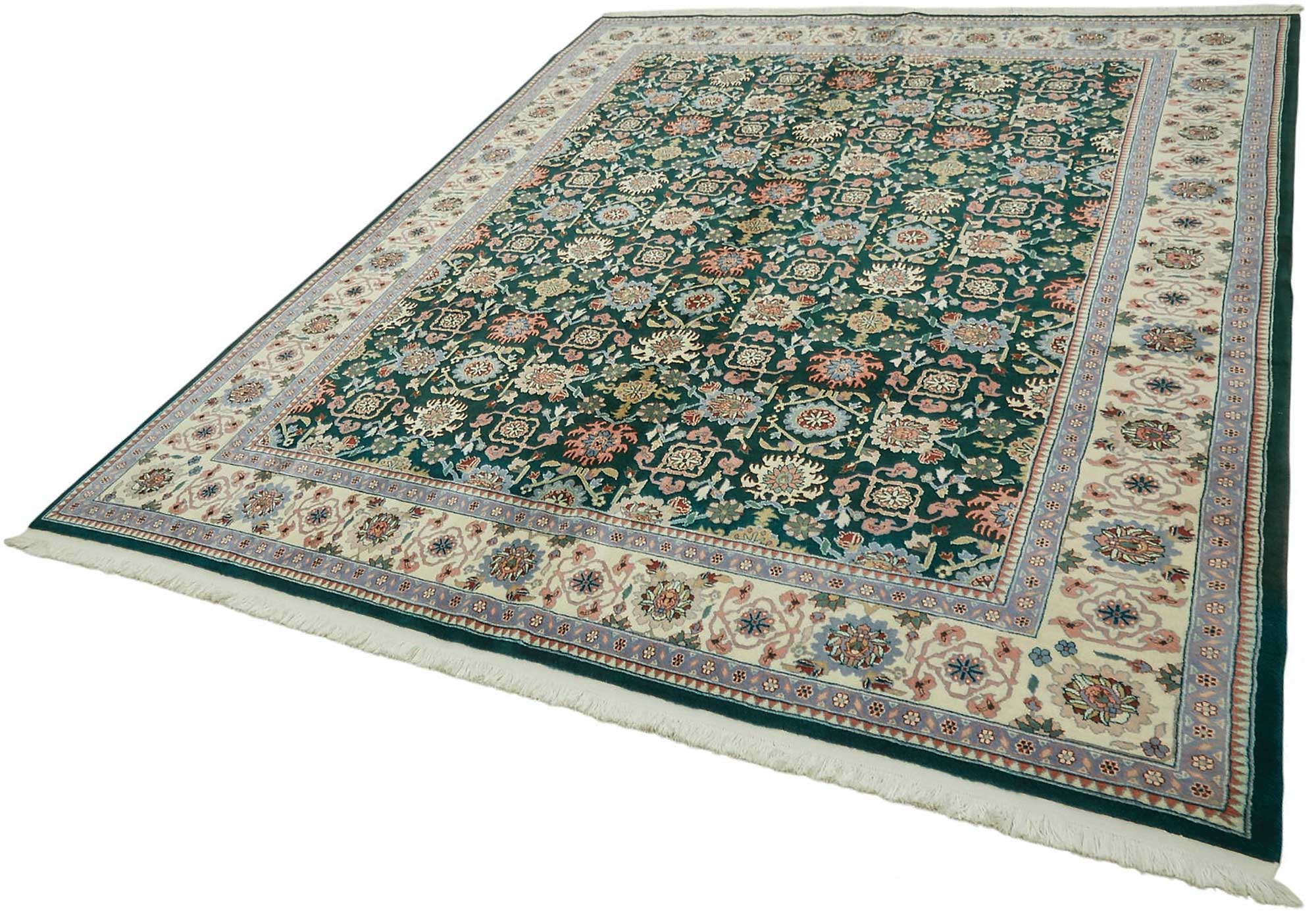 8x10 Hand-Knotted Wool Oushak Rug - 49144