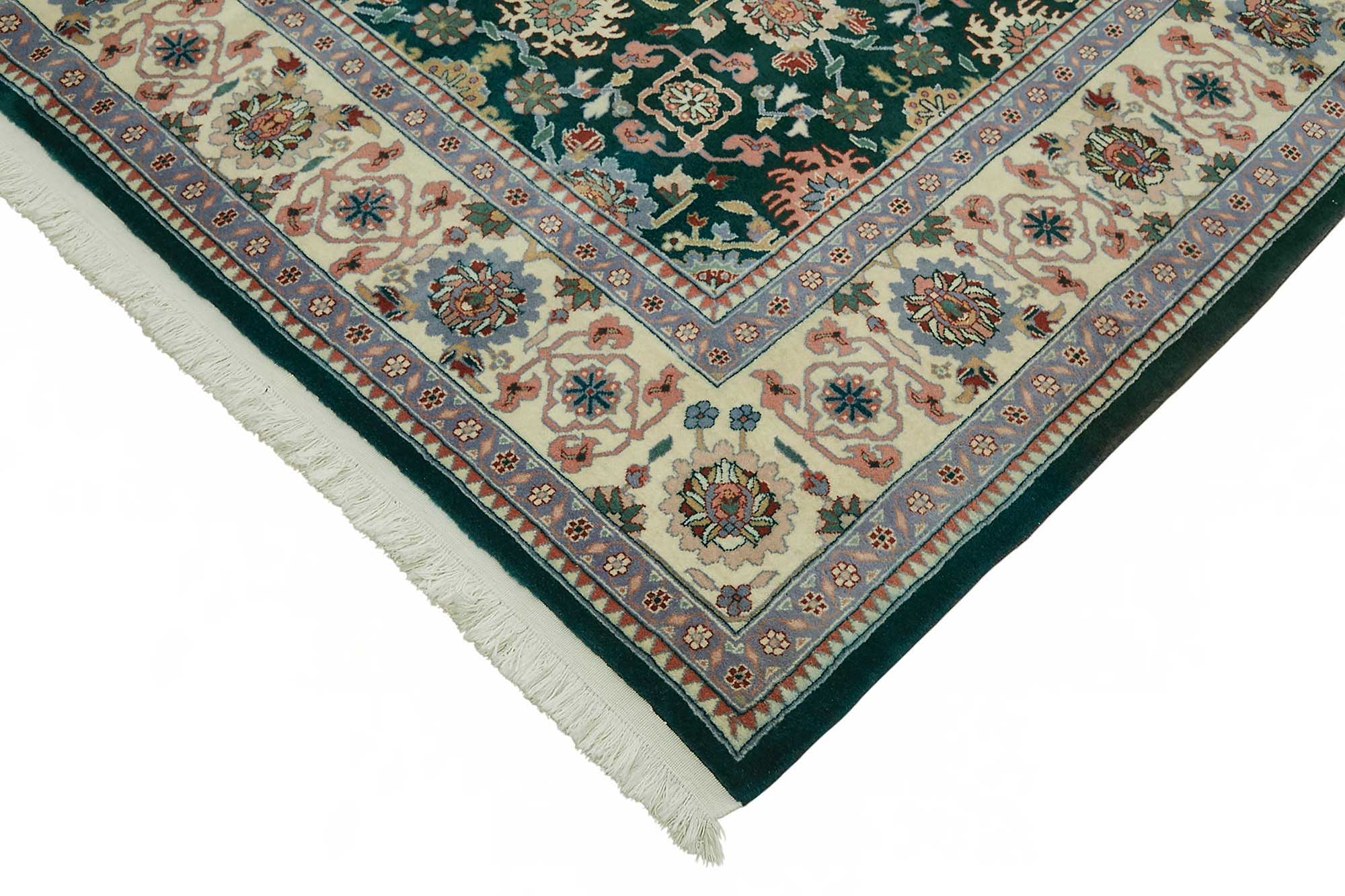 8x10 Hand-Knotted Wool Oushak Rug - 49144