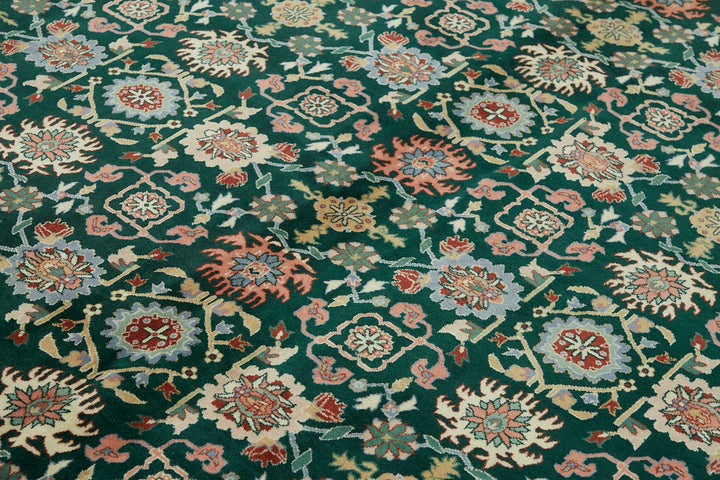 8x10 Hand-Knotted Wool Oushak Rug - 49144