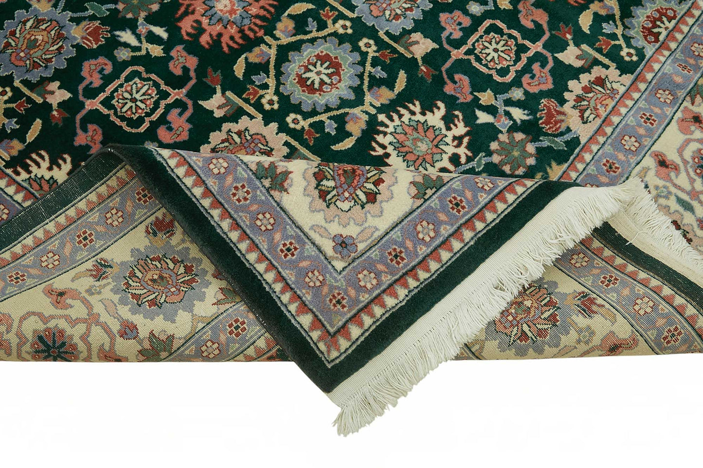 8x10 Hand-Knotted Wool Oushak Rug - 49144