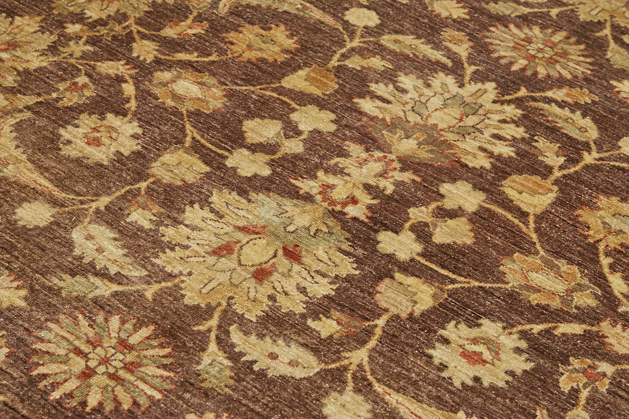8x10 Hand-Knotted Wool Oushak Rug - 49145
