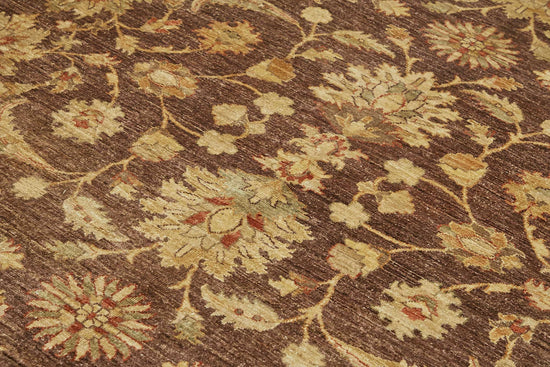8x10 Hand-Knotted Wool Oushak Rug - 49145