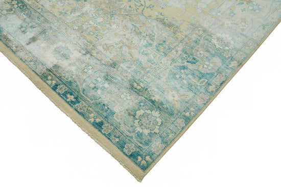 9x12 Hand-Knotted Wool Oushak Rug - 49147