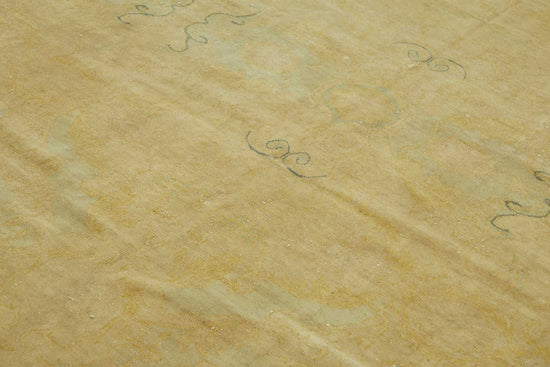 8x10 Hand-Knotted Wool Oushak Rug - 49148
