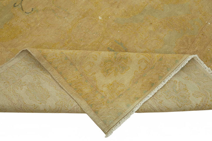 8x10 Hand-Knotted Wool Oushak Rug - 49148